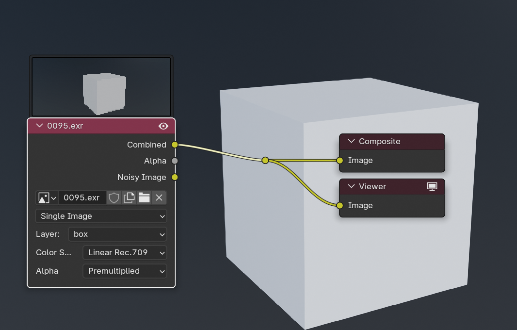 Image in a image block