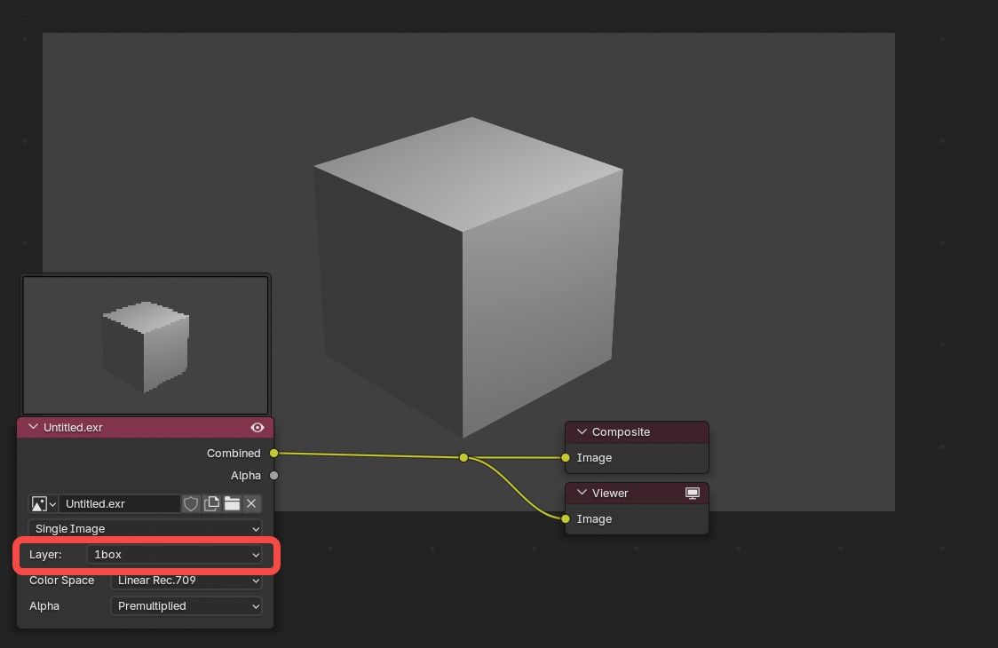Image in a image block