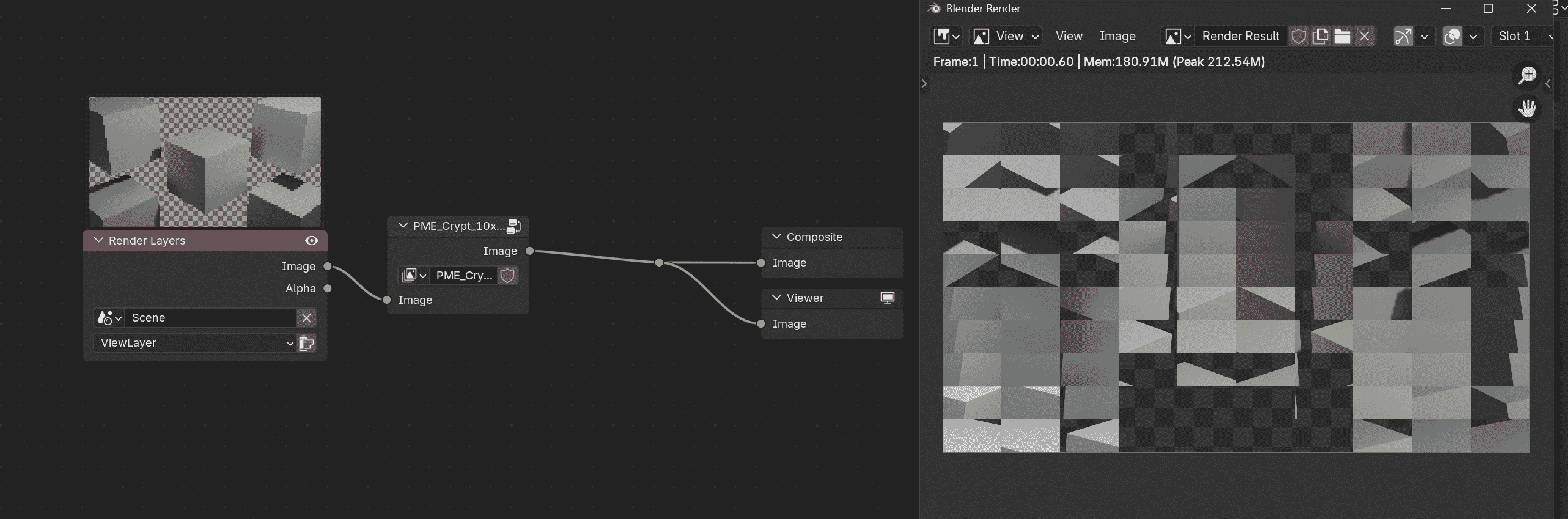 Image in a image block
